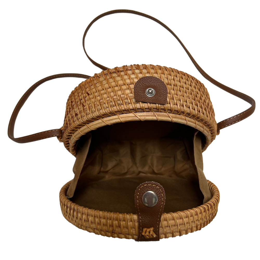 BOLSA BÚZIOS RATTAN CAFÉ