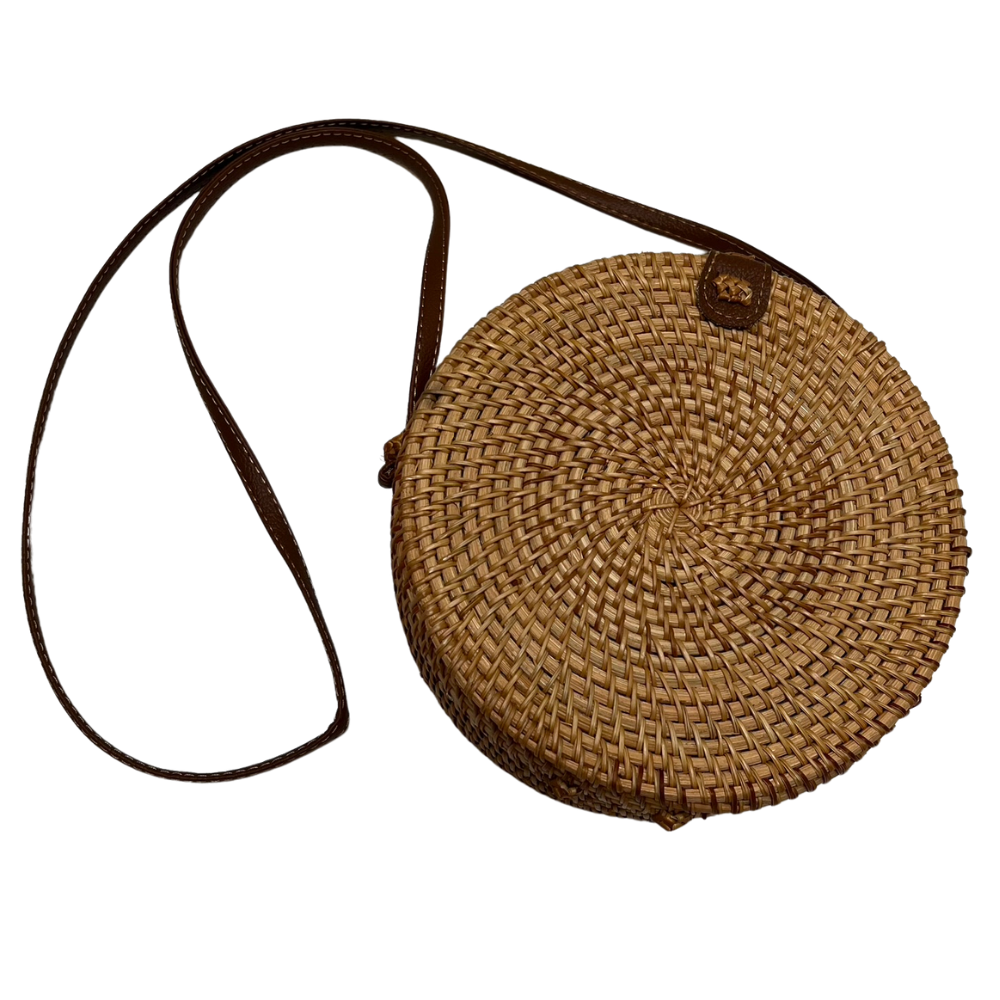 BOLSA BÚZIOS RATTAN CAFÉ